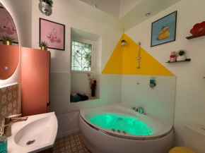 Relais Cocorico - Cocon proche tour Eiffel avec baignoire Balnéo
